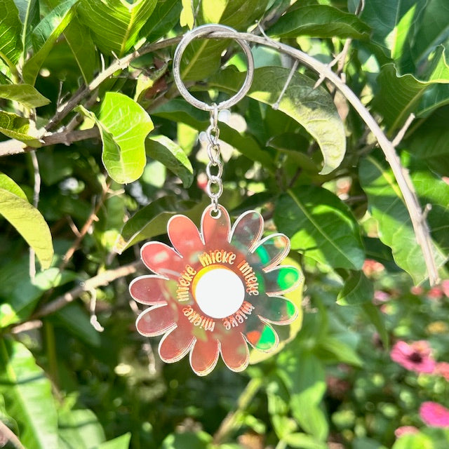 Majestic Flower Keyring
