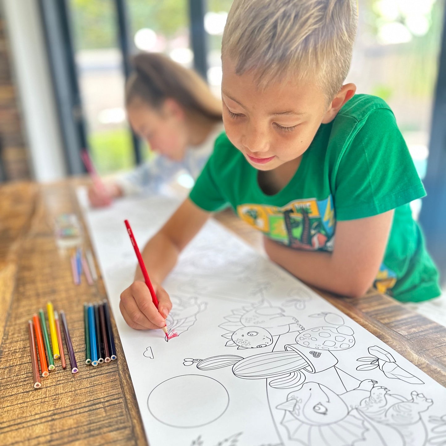 Colouring Page Roll-up