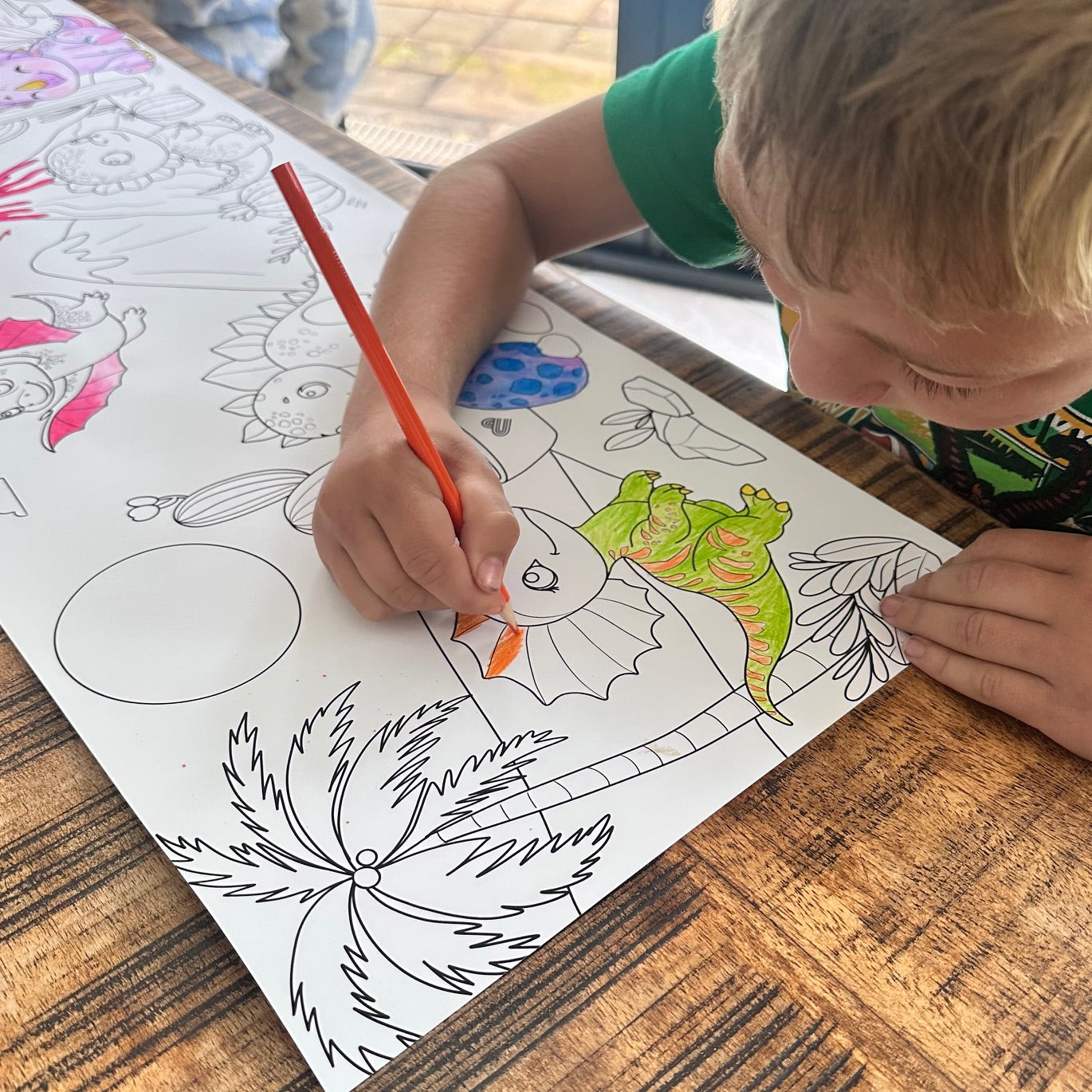 Colouring Page Roll-up