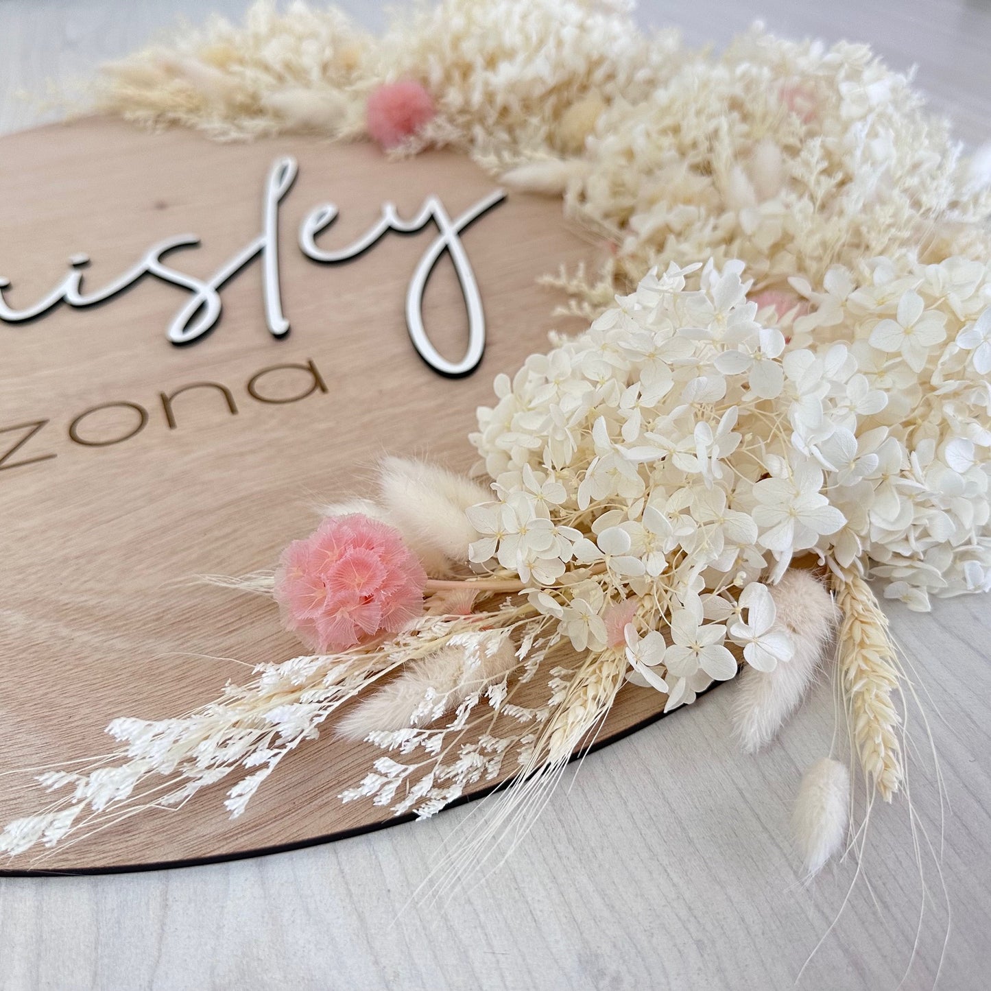 Flower Name Board