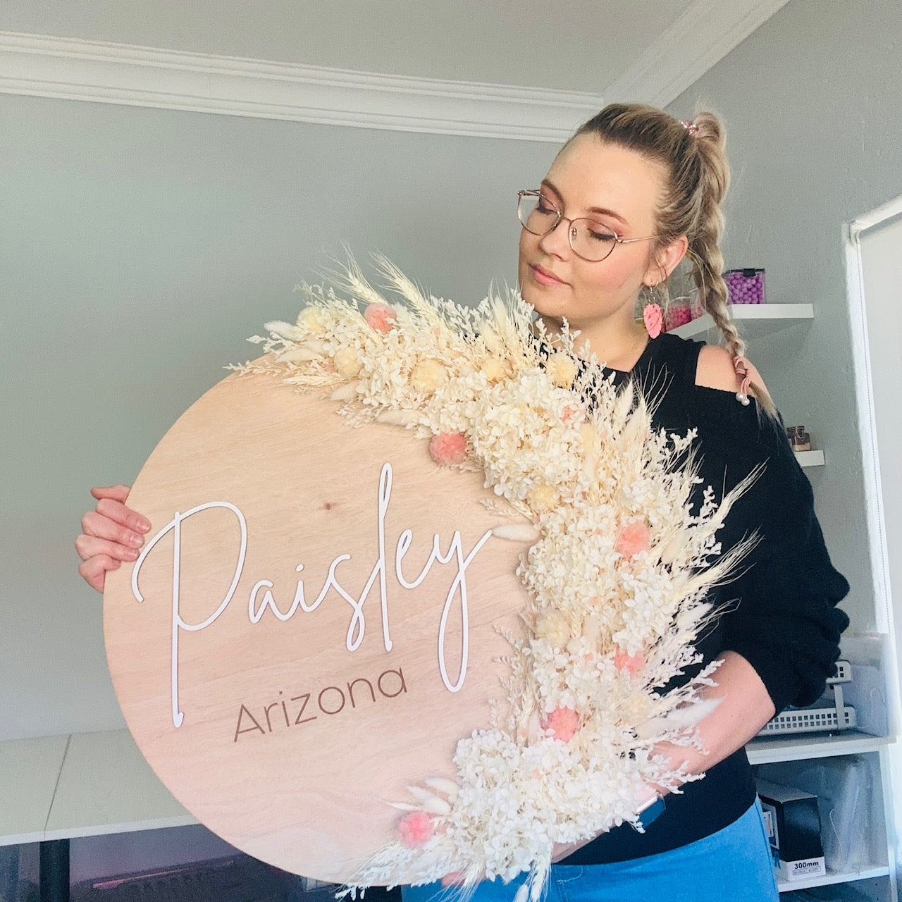 Flower Name Board