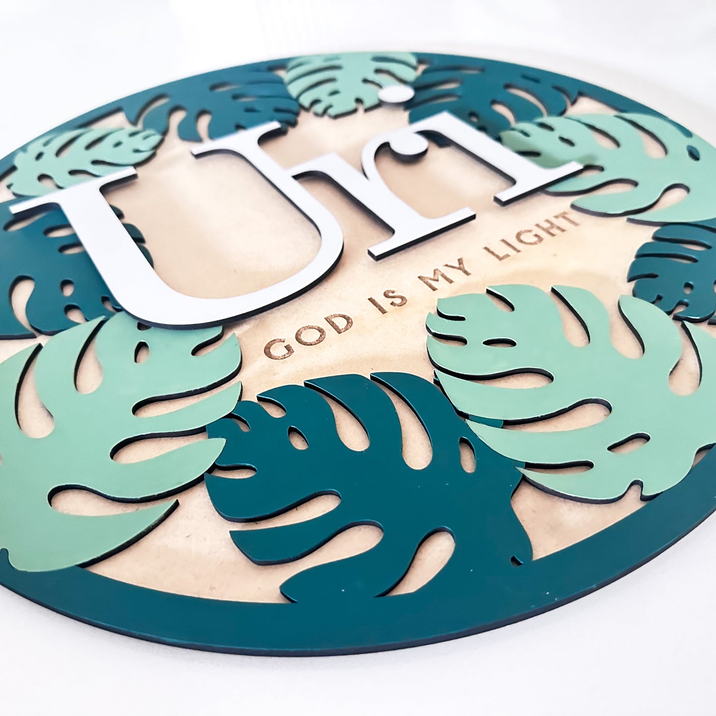 Leaf nameboard