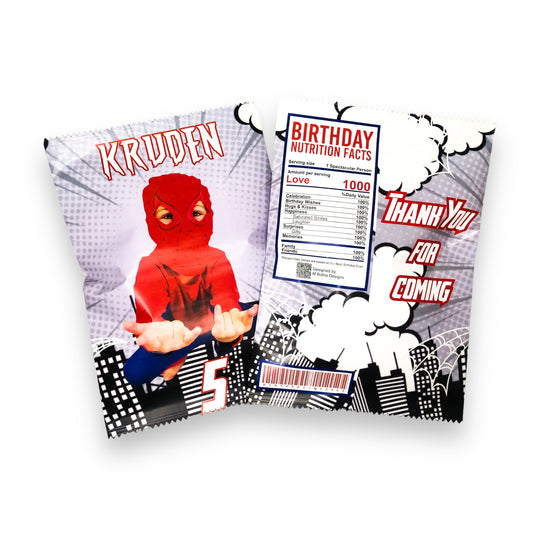 A4 Lucky packet party pack - Spiderman
