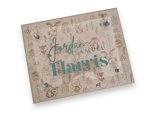 Woodlands Animal name board