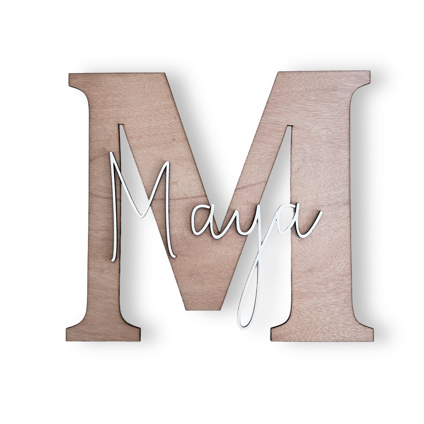 Letter name board