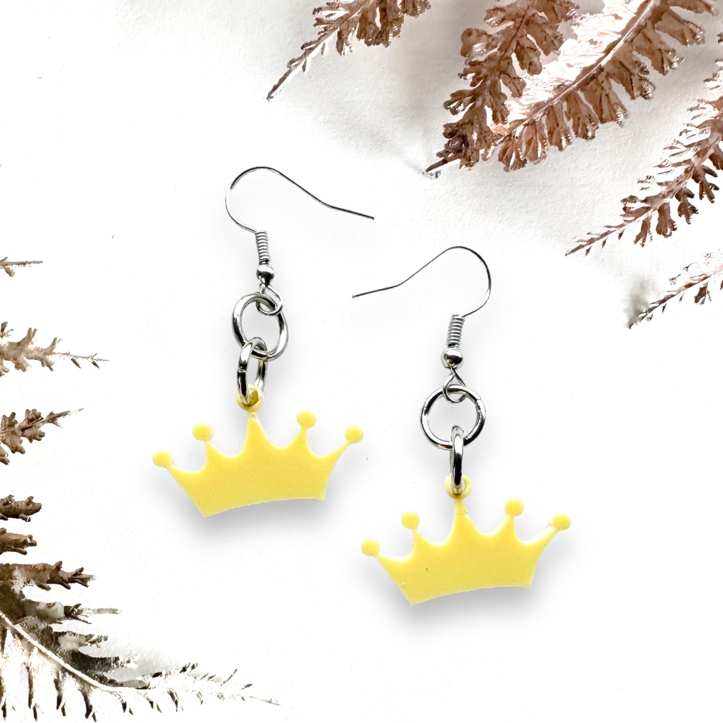 Princess Crown - earrings
