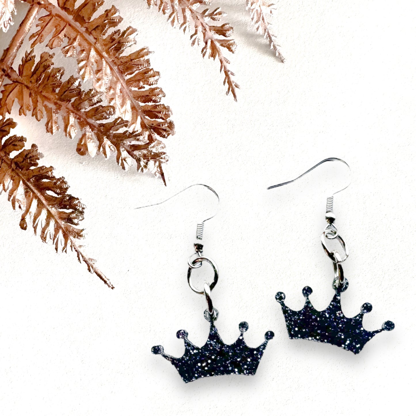 Princess Crown - earrings