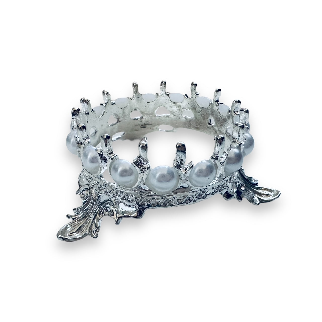 Crown brush stand