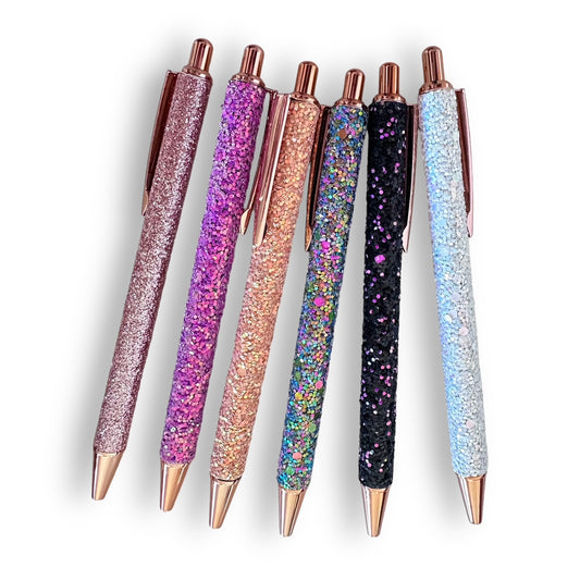 Glitter pens