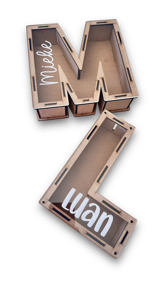 Wooden Letter Box / Money Box
