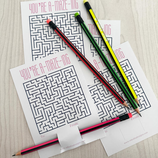 Free A-maze-zing template