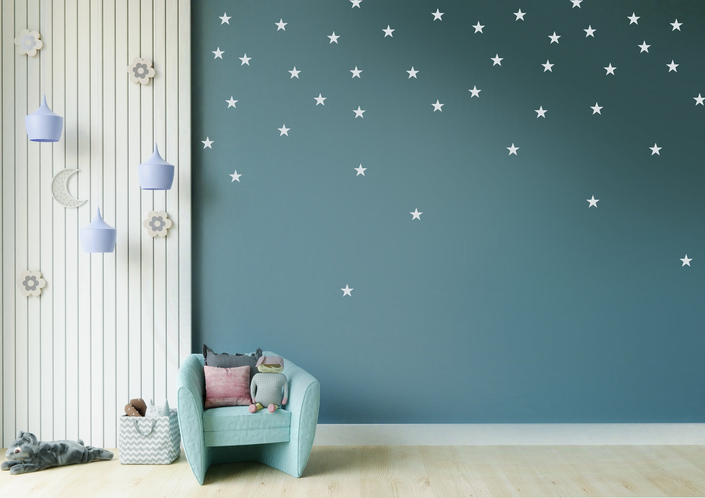 Star wall in a box