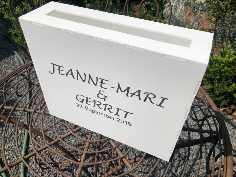 Wedding Envelope Box