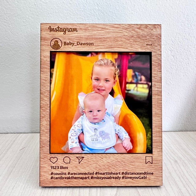Wooden Insta frame