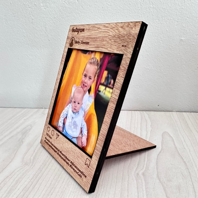 Wooden Insta frame