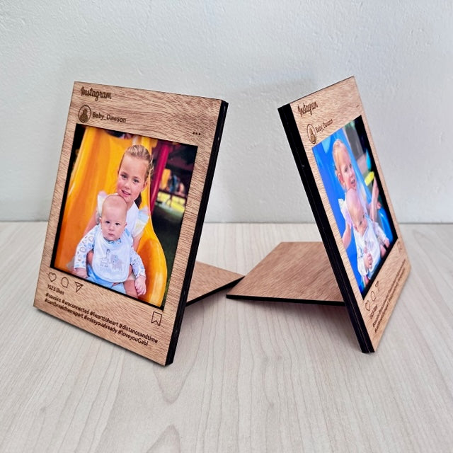 Wooden Insta frame
