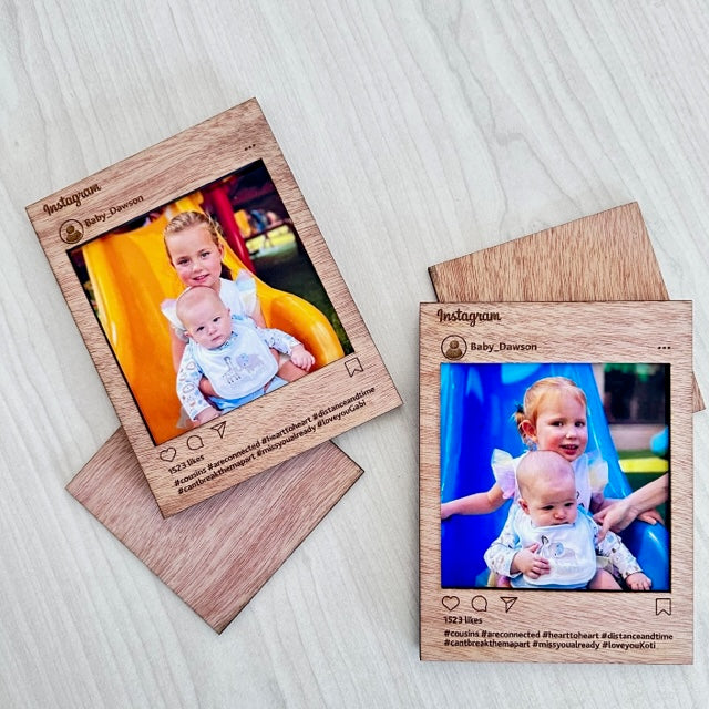 Wooden Insta frame
