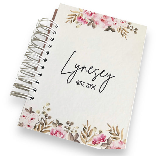 Custom lined notebook