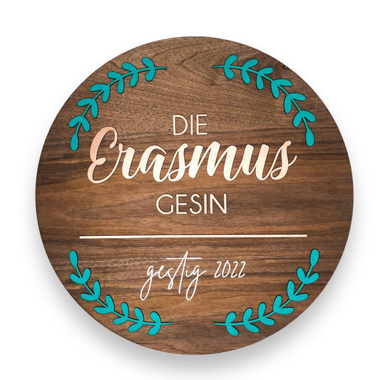 Leaf trim Family board