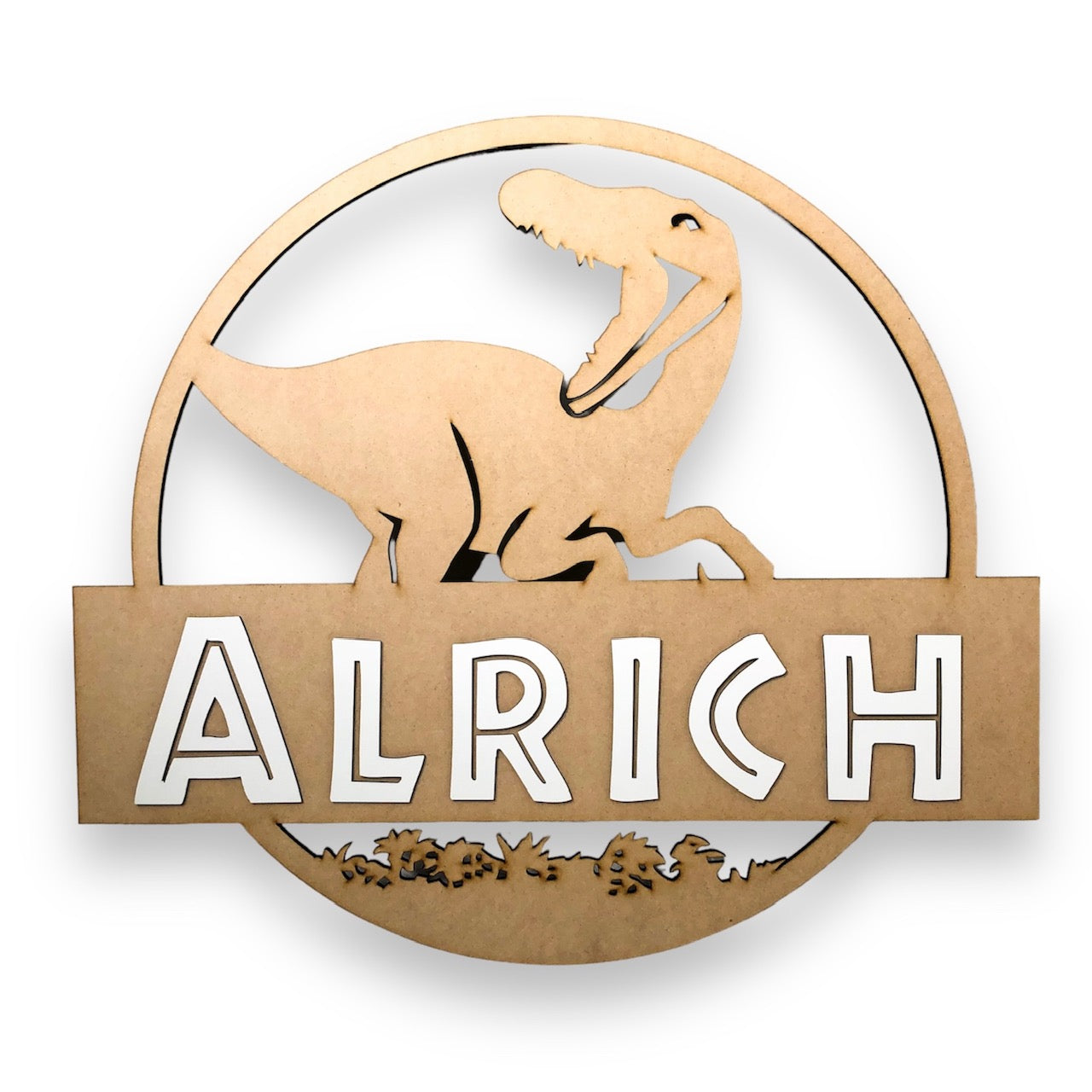 Dino name board