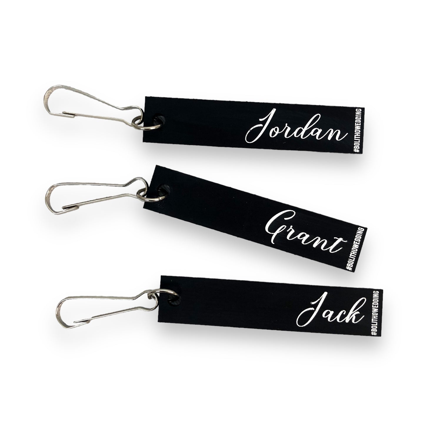 Custom Name Keyrings