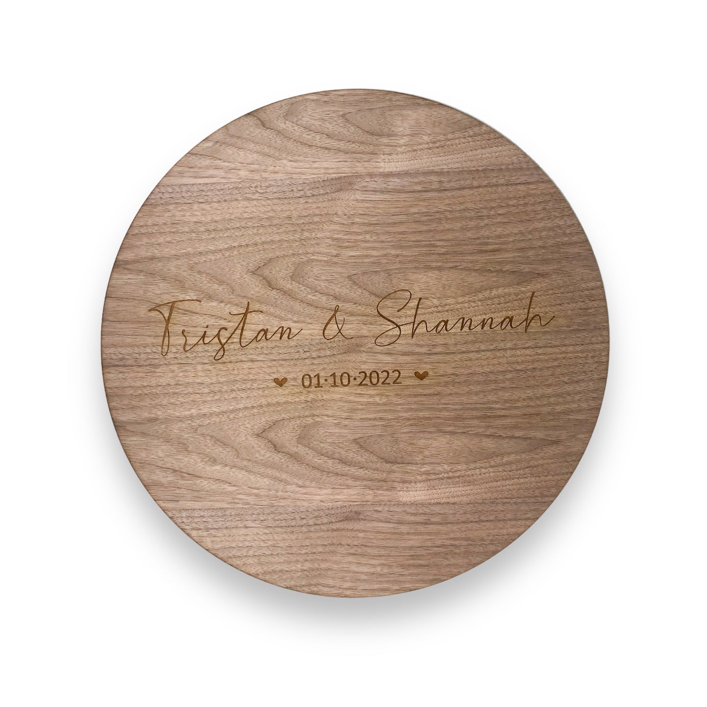 Wedding guestbook round