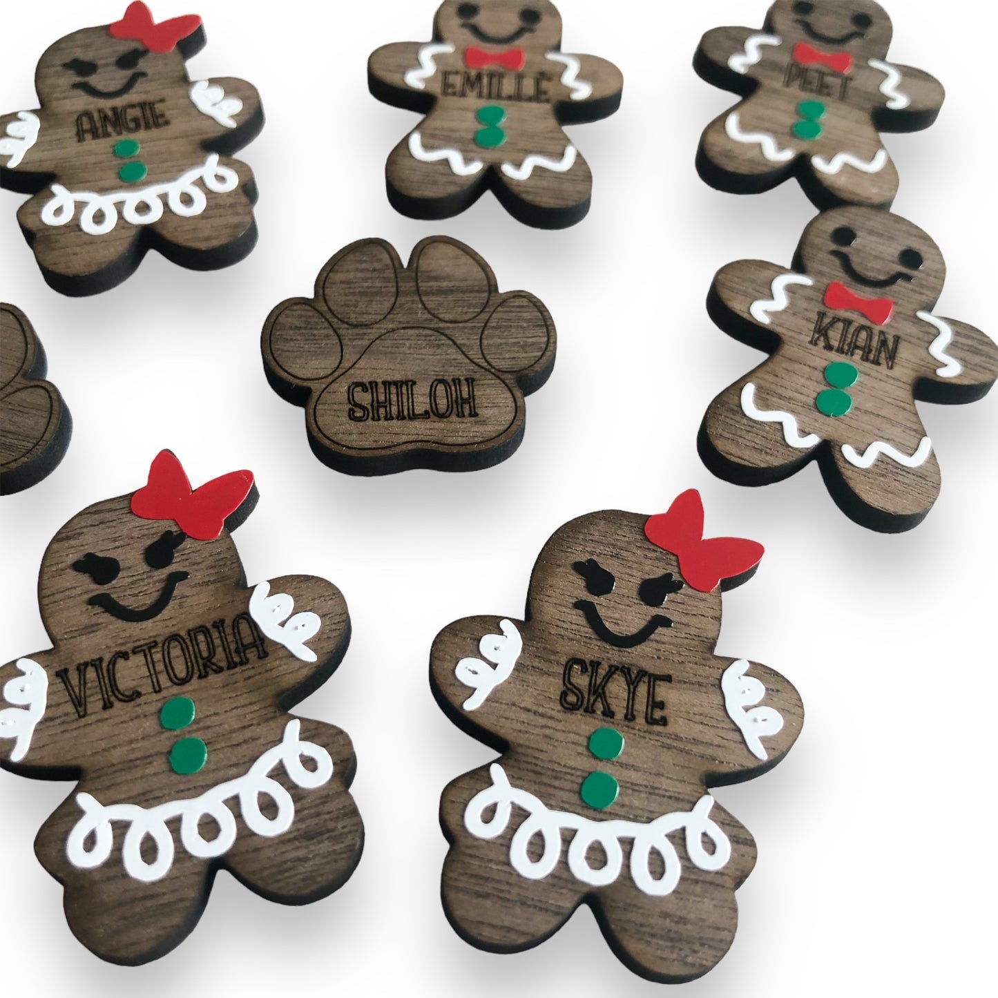 Ginger bread Drop Jar ornament