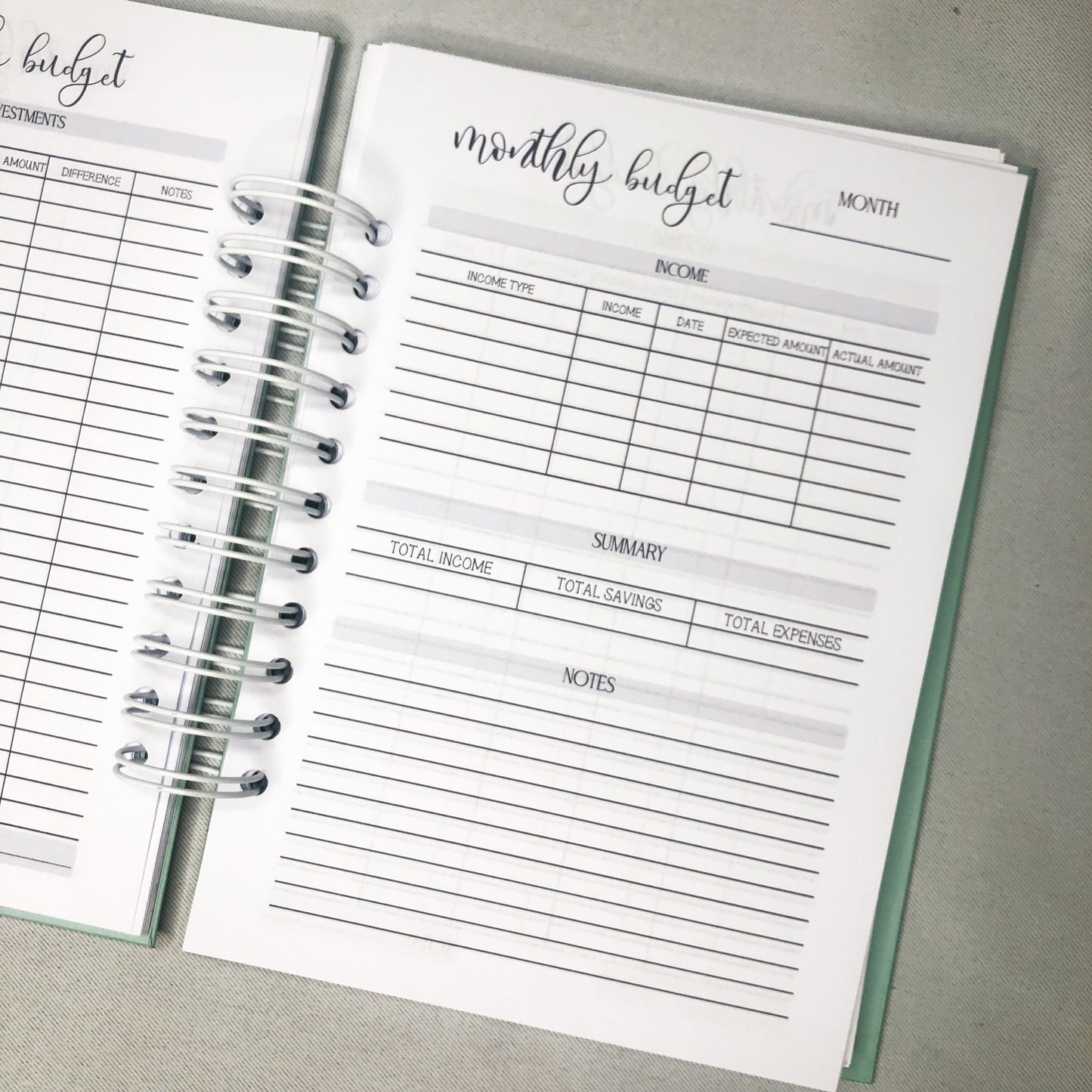Budget planner