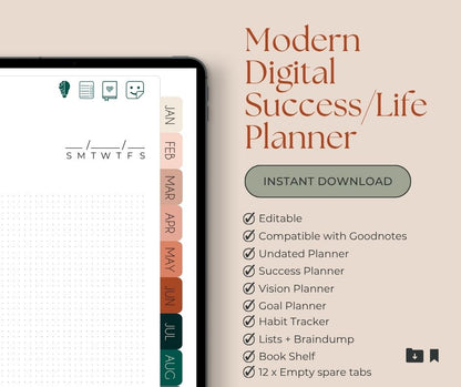 UNDATED Daily SUCCESS Planner