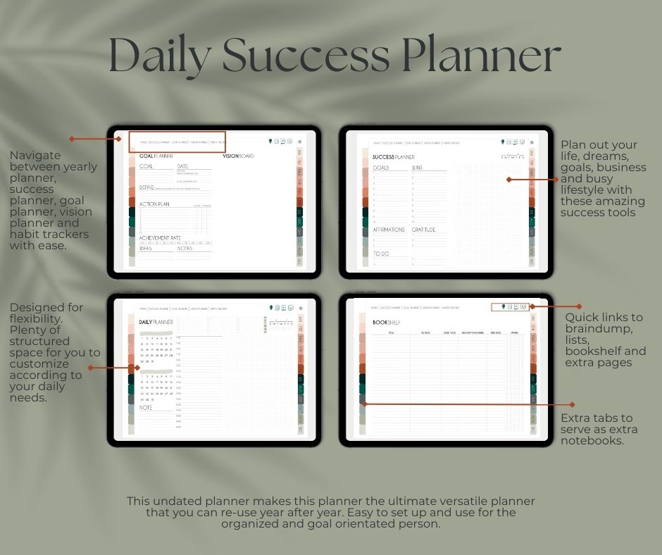 Daily SUCCESS Planner