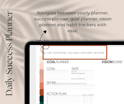 UNDATED Daily SUCCESS Planner