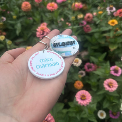 Netball Key Rings