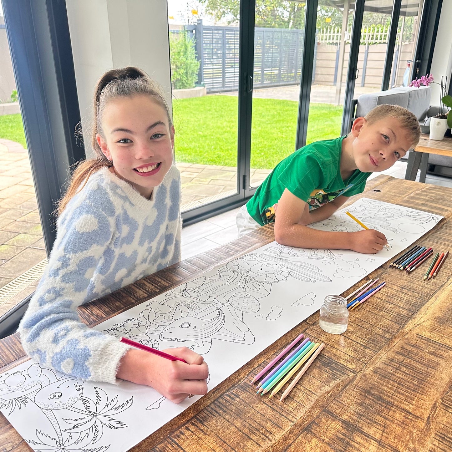 Colouring Page Roll-up