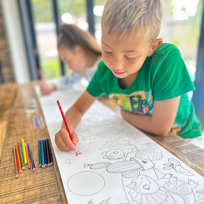 Colouring Page Roll-up