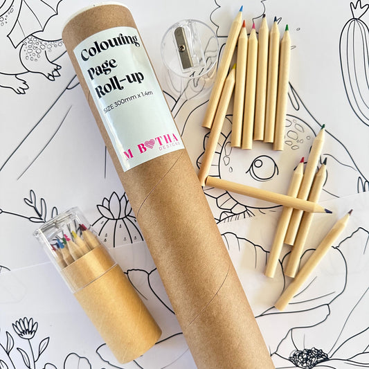 Colouring Page Roll-up
