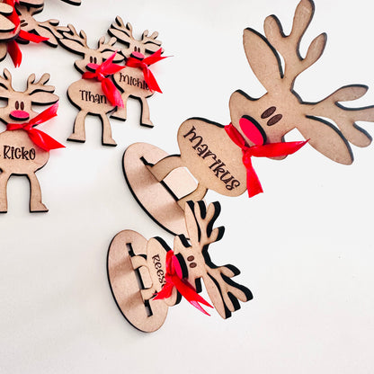 Reindeer Place Cards