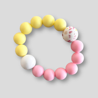 Silicone Beaded Bracelet - Mommy