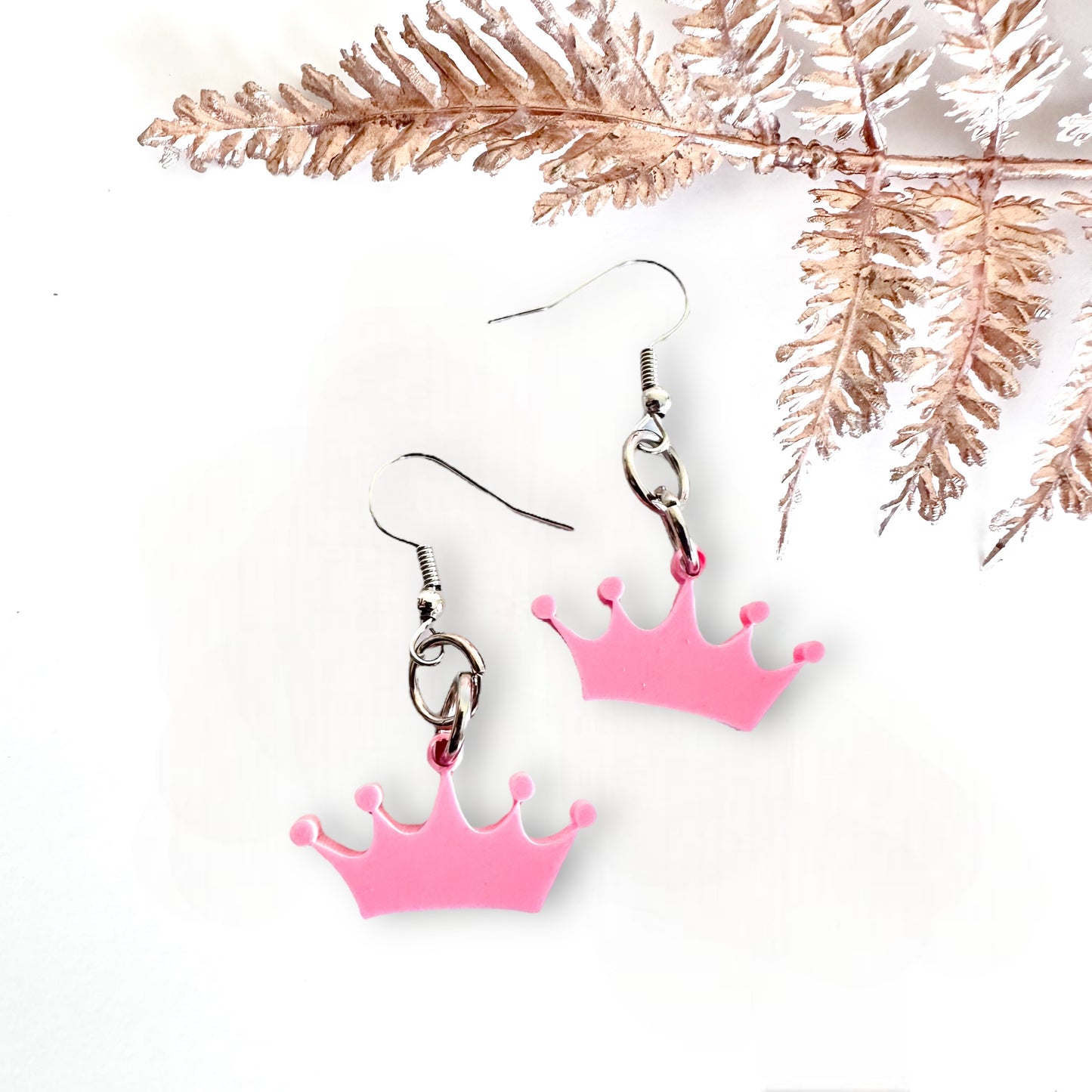 Princess Crown - earrings